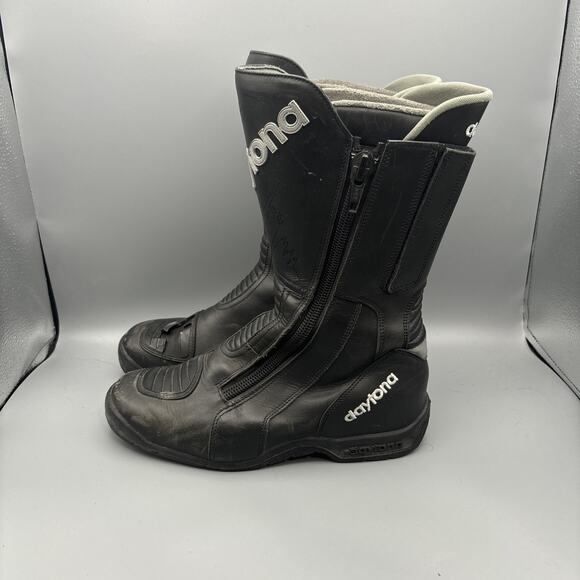 Daytona Racing / Touring Motorcycle Black Boots Size EU 38 Read main image 9